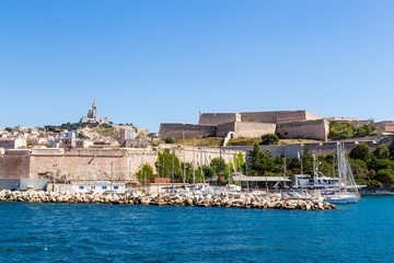 Wall Mural - marseille. fort st. nicolas