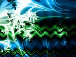 Poster -  Fractal artwork for creative design