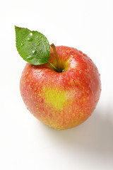 Wall Mural - washed red apple