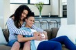 © WavebreakmediaMicro - Woman touching pregnant partners stomach
