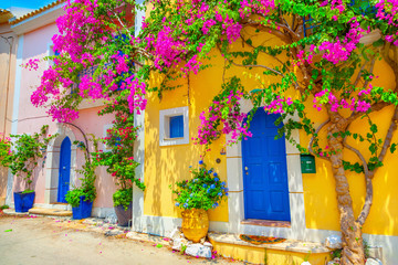 Poster - Street in Kefalonia, Greece