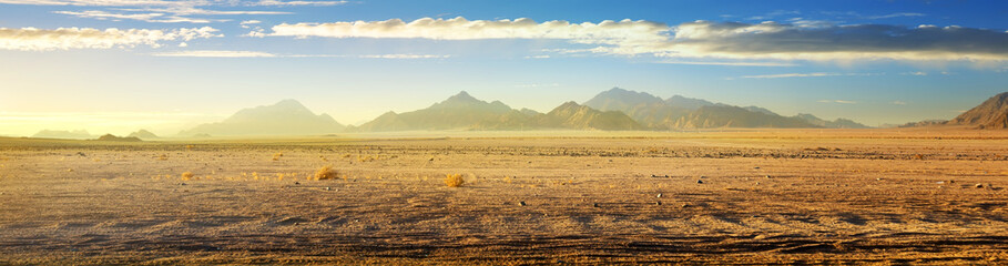 view on desert