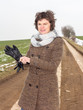 © Edler von Rabenstein - Woman taking a walk in winter