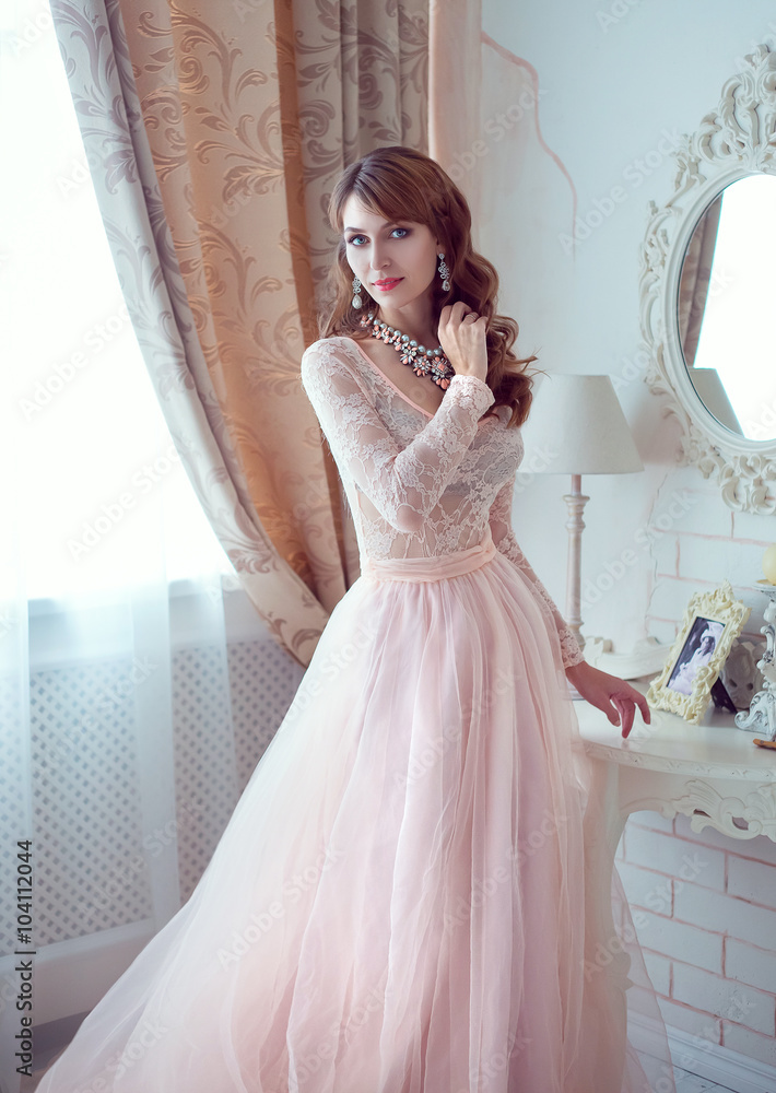open lace back dress Halter Peach Bridesmaid Dress with Criss Cross Straps  FancyVestido