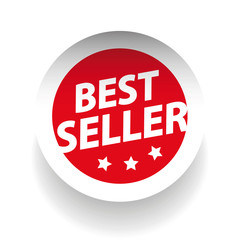 Canvas Print - Best seller sticker vector