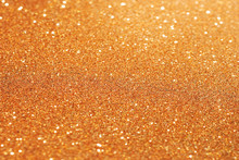 Orange Glitter Texture Abstract Background