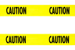 © olcayduzgun - Yellow Caution, Do Not Enter Tape