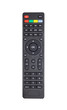 TV remote control isolated on white