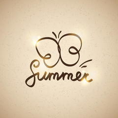 Poster - summer vector illustration