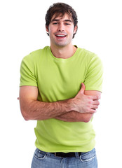 Poster - Young man portrait.