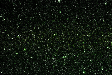 Wall Mural - green black white glitter stars texture abstract background