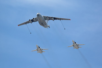 Sticker - Refueling aircraft in the sky