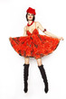 © EVGENY FREEONE - Woman in red dress