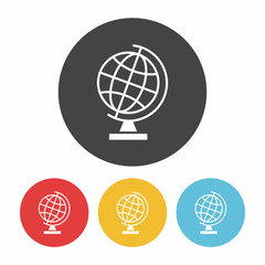 Sticker - Globe icon