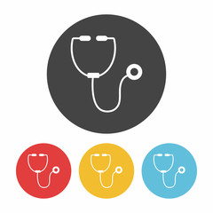 Poster - Stethoscope icon