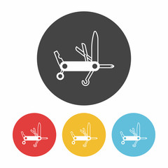 Sticker - utility knife icon