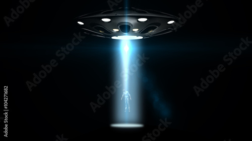 Zdjęcie XXL latające spodki ufo porwały mężczyznę