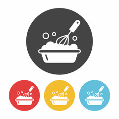 Sticker - kitchenware beater icon