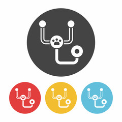 Poster - Stethoscope icon