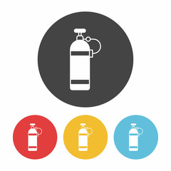 oxygen bottles icon
