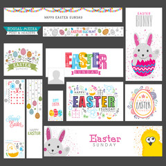 social media post or header for easter.