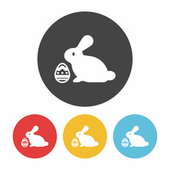 Sticker - Easter bunny icon