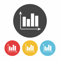 Canvas Print - Information chart icon