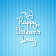 Wall Mural - happy fathers day