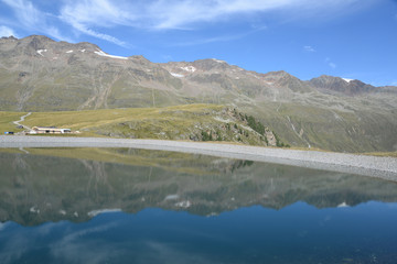 Canvas Print - See an der Schönwieshütte bei Obergurgl