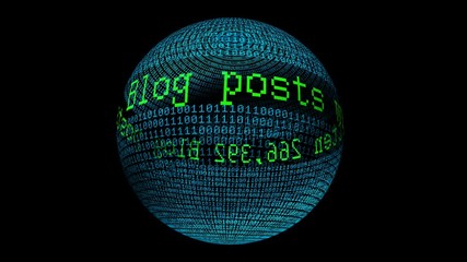 Blog post spinning globe 