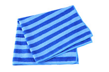 A Beach Towel Isolated Against A White Background