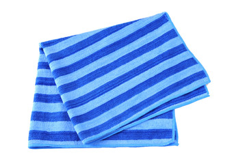 A beach towel isolated against a white background