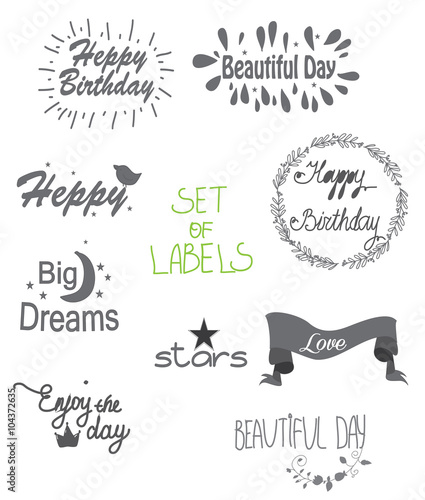 Monochromatic Drawing Of The Inscriptions Of Congratulations And