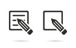 Registration - vector icon.