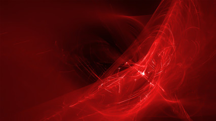 Wall Mural - red glow energy wave. lighting effect abstract background.