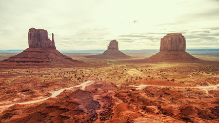Wall Mural - monument valley, utah, usa