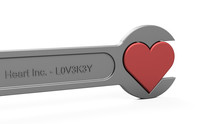 3d Love Wrench For Broken Hearts