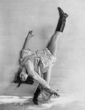Flexible Dancer Bending Over Backwards 