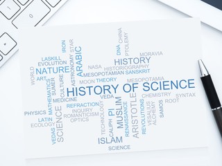 Canvas Print - History of science