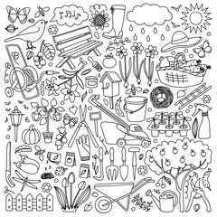 Garden doodle set