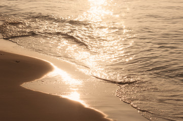 Wall Mural - beach sunset