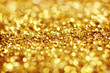 Leinwandbild Motiv Shiny dark golden glitter lights background