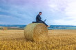 © fotoluk1983 - Contemporary businessman farmer in the landscape