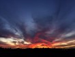 Colorful sunset over the Arizona desert