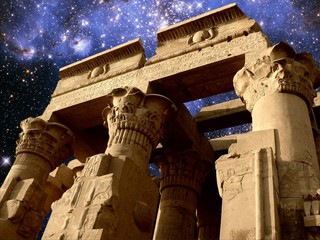 Wall Mural - kom-ombo and small magellanic cloud (elements of this image furn