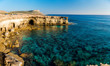 Sea caves panorama