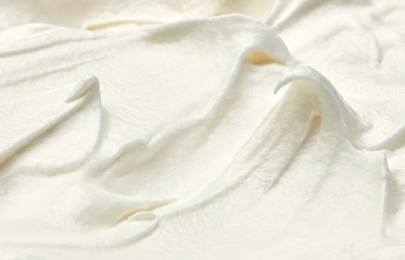 Wall Mural - whipped cream sour sweet food white