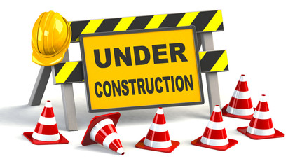 Wall Mural - Under Construction