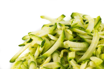 Zucchine tagliate