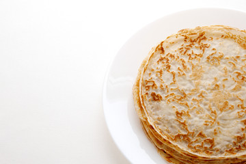 Wall Mural - Pancakes. Pancake Day. Shrovetide.